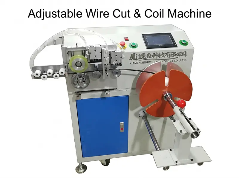 Máquina Cortadora y Bobinadora de Cable Ajustable WPM-110CL