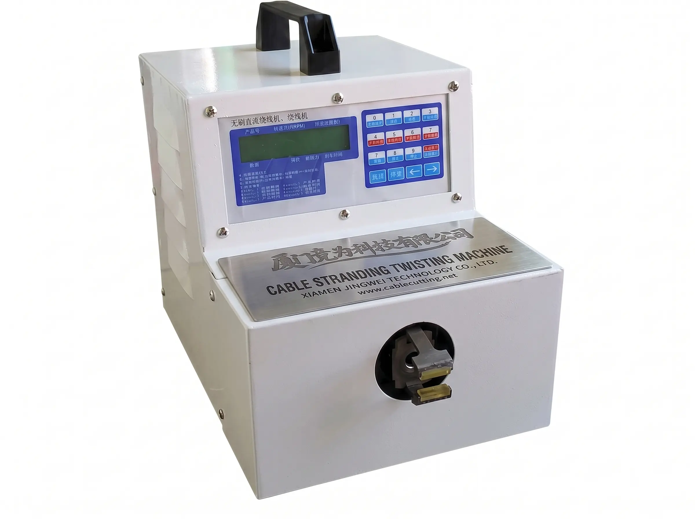 Máquina Trenzadora de Cables WPM-20T | Solución Industrial de Alta Precisión