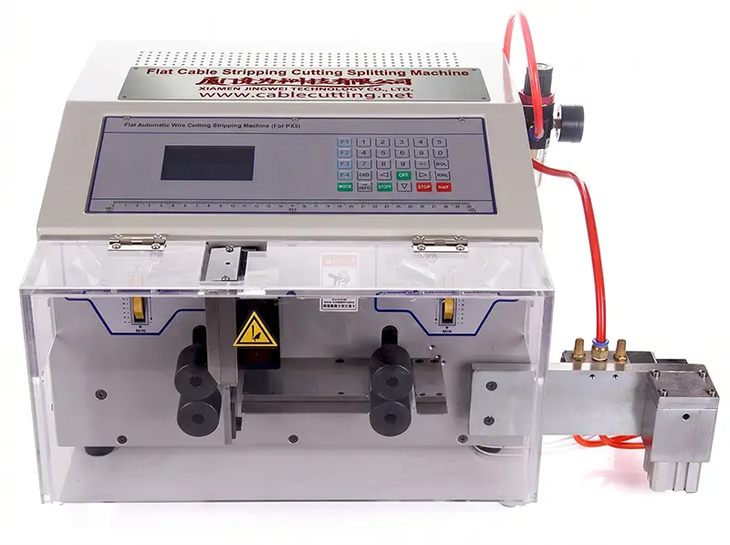 Máquina Peladora y Separadora de Cables Planos WPM-09E+S | JINGWEI