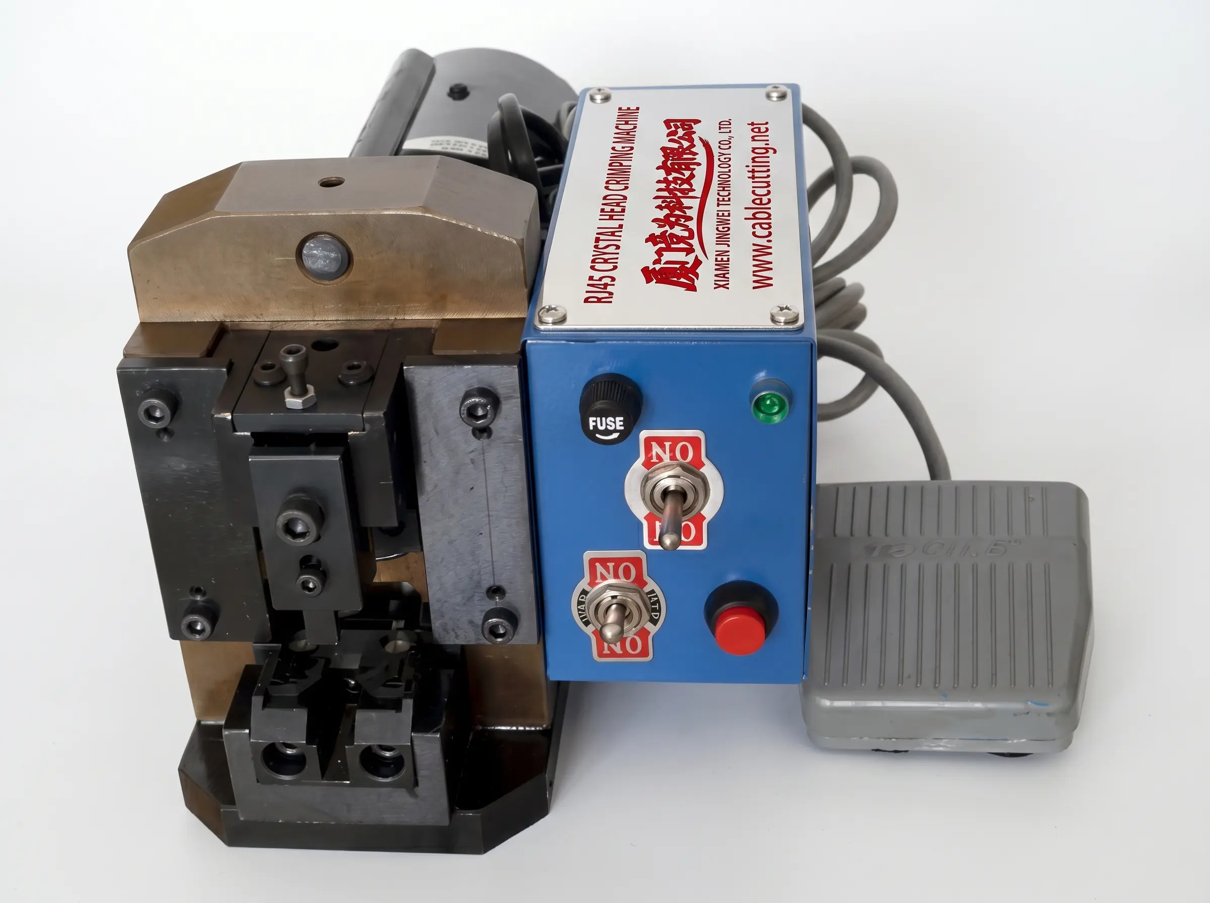 Máquina Crimpadora RJ45 WPM-PC: Precisión en Cableado de Red