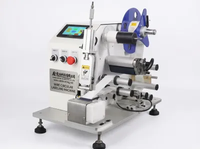 Máquina Automática de Etiquetado Circular para Cables WPM-5-60 - Máquina Etiquetadora de Cables