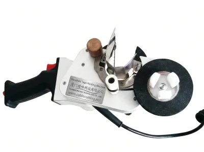 Máquina Bobinadora de Cinta Manual Portátil para Cables AT-100 - Máquina Envolvedora de Cinta