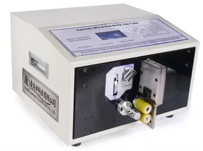 Máquina Automática para Cortar Cable y Tubo Termorretráctil WPM-09A - Máquina Cortadora de Cinta