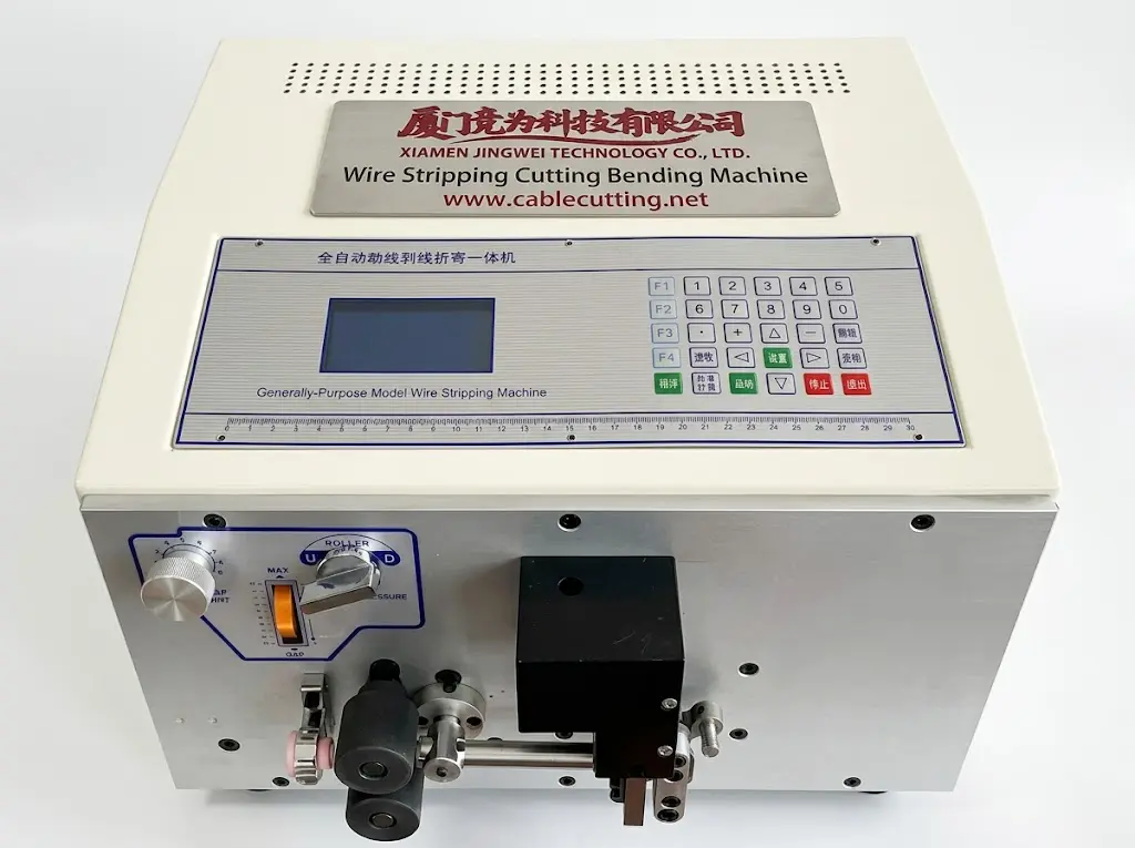 Máquina Automática de Pelado, Corte y Doblado de Cables WPM-09ZWJ | JINGWEI