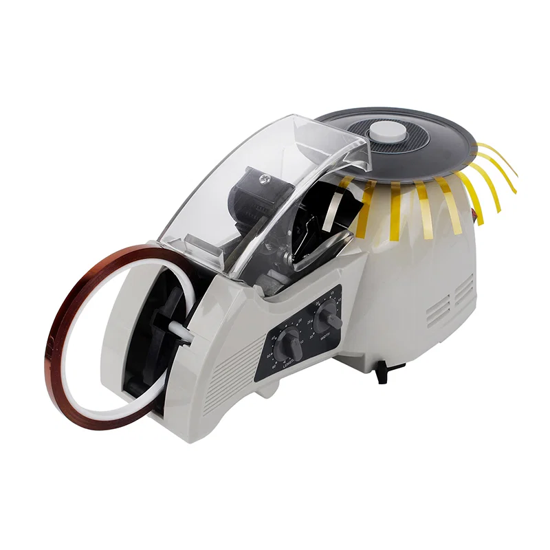 Dispensador de cinta de escritorio de 3-25 mm de ancho Dispensador de cinta electrónica Máquina cortadora Carrusel Dispensador automático de cinta ZCUT-8, Dispensador automático de cinta, Dispensador de cinta adhesiva, Dispensador de cinta adhesiva 