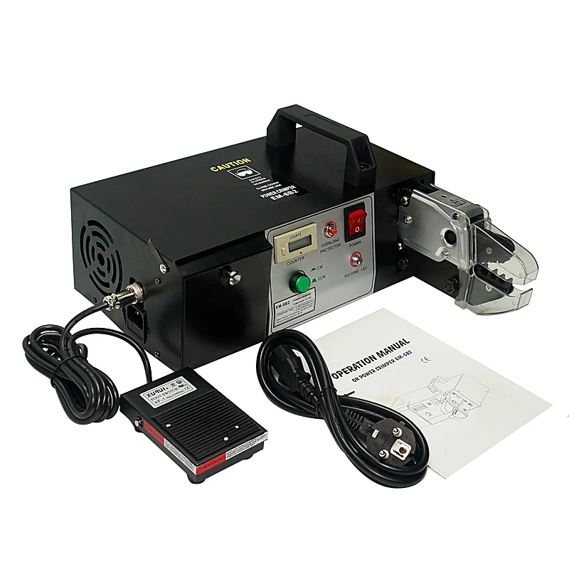 Crimp Tools Variety Of Terminals Equipped Electrical Type Terminal Crimping Machine EM-6B1 EM-6B2, Terminal Crimping, Cable Crimping Terminal, Crimping Machine Herramientas de engarzado Variedad de terminales equipados con máquina prensadora de terminales de tipo eléctrico EM-6B1 EM-6B2, engarzado de terminales, terminal de engarzado de cables, máquina prensadora