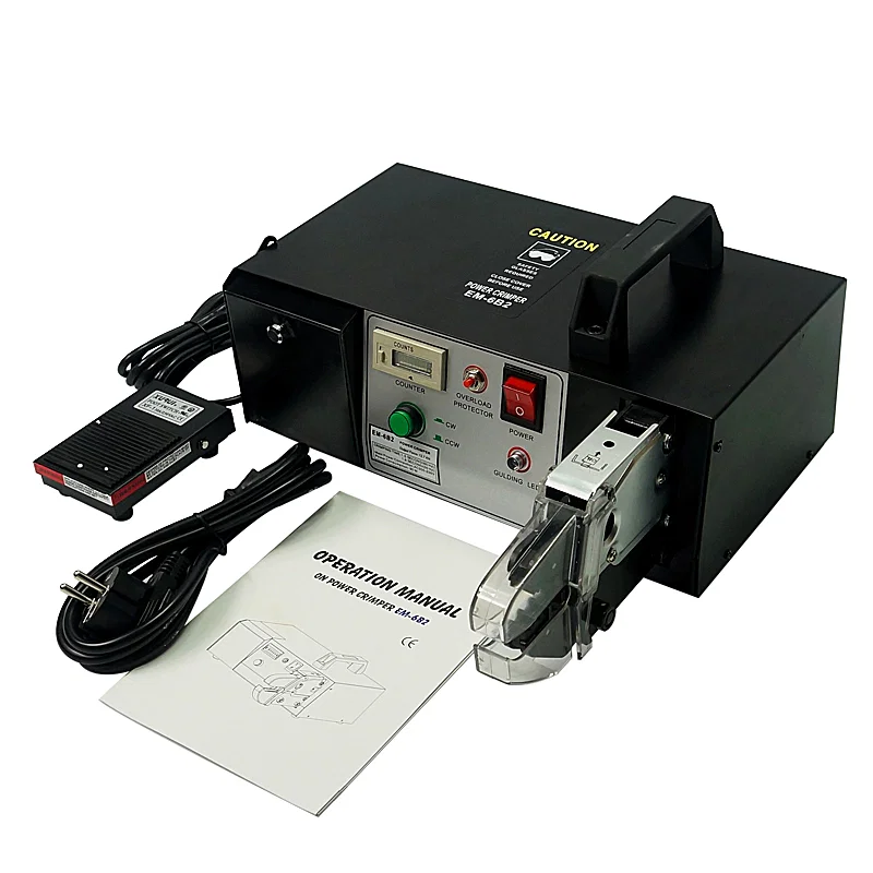 Crimp Tools Variety Of Terminals Equipped Electrical Type Terminal Crimping Machine EM-6B1 EM-6B2, Terminal Crimping, Cable Crimping Terminal, Crimping Machine Herramientas de engarzado Variedad de terminales equipados con máquina prensadora de terminales de tipo eléctrico EM-6B1 EM-6B2, engarzado de terminales, terminal de engarzado de cables, máquina prensadora