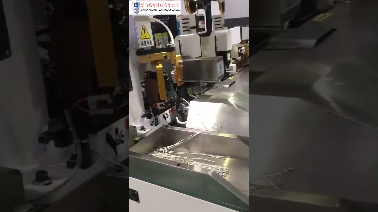 Máquina de empalme y crimpado de cables de doble cabezal | Equipo automático para procesamiento de cables