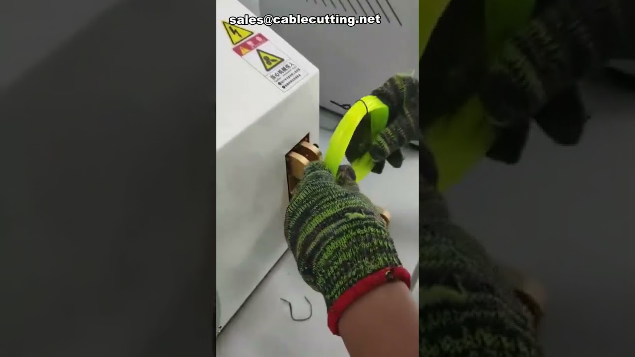 Máquina de bobinado y atado para embalaje industrial