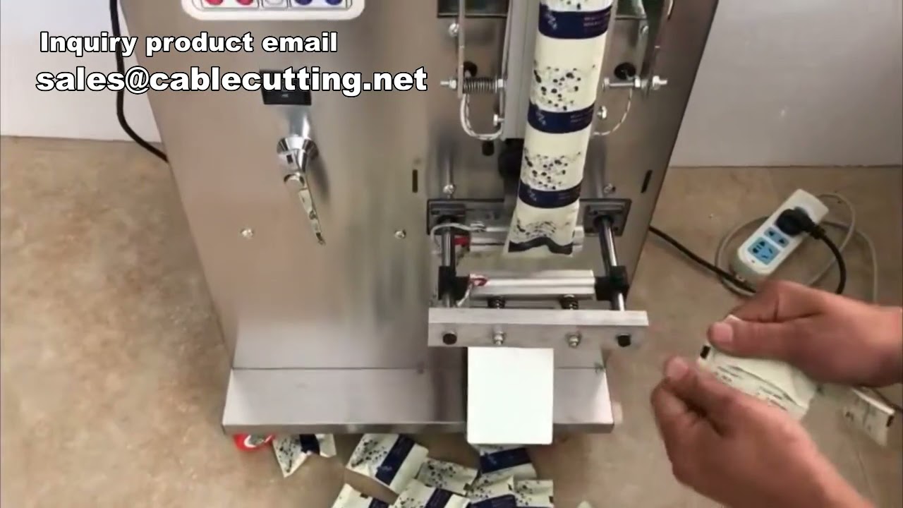 Máquina llenadora de polvo en sobres ideal para pequeña producción | Envasado de leche en polvo