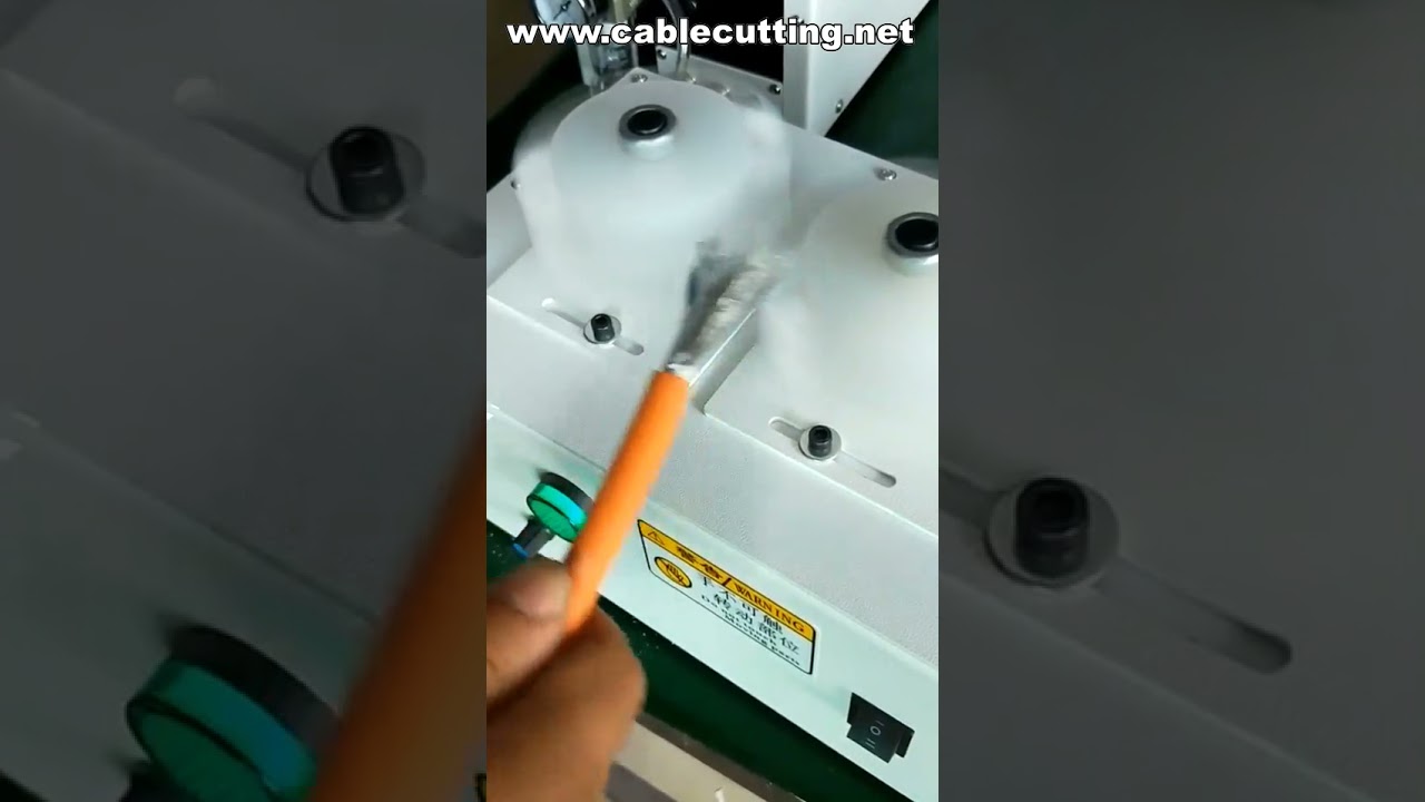 Máquina cepilladora de redes, herramienta de división de capa de blindaje y equipo separador - Ideal para cables industriales