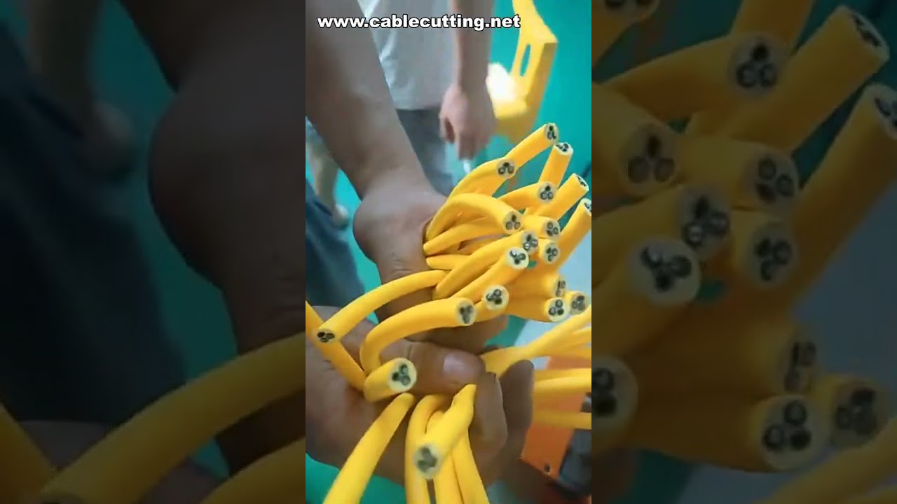 Cortadora Neumática de Cables Industriales | Máquina Eficiente para Corte de Cables Grandes