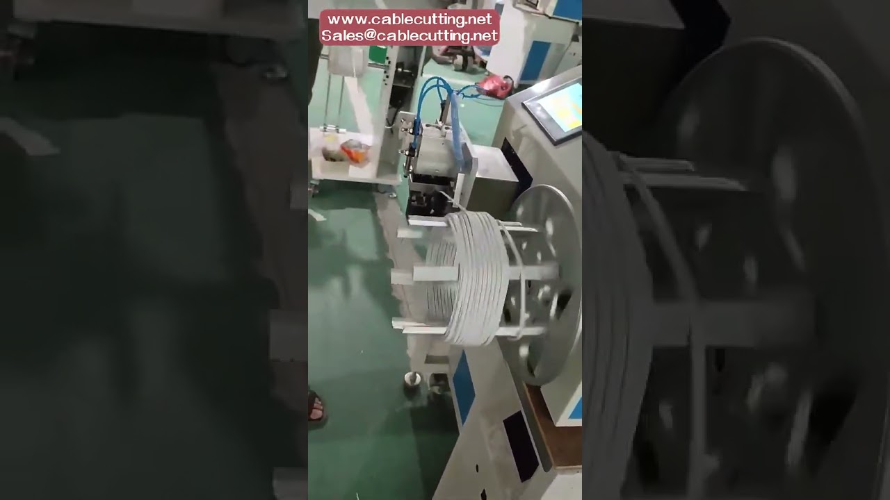 Máquina de Medición, Corte y Bobinado de Alambre | Automatización Industrial