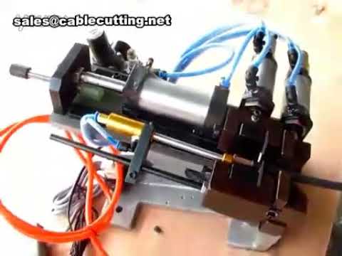Máquina neumática pelacables de aislamiento exterior - Solución industrial eficiente