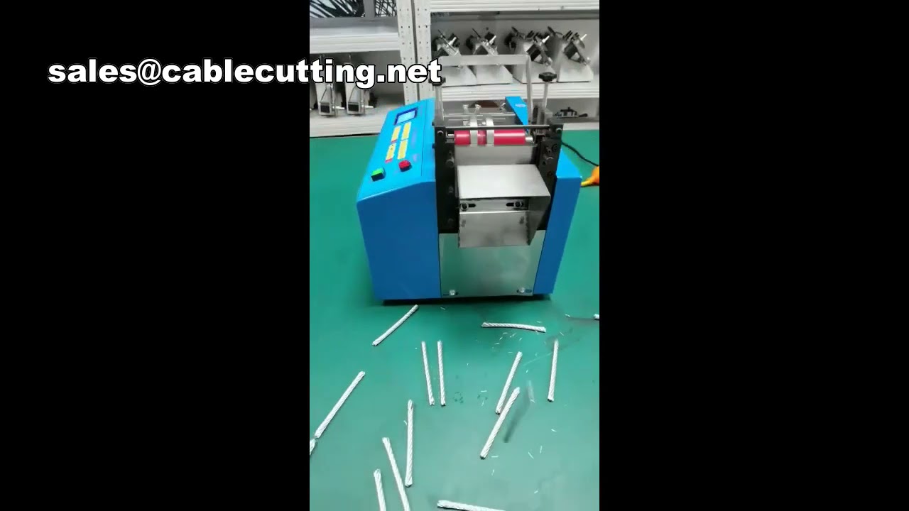 Máquina Cortadora de Alambre y Cable de Acero - Corte Automatizado Industrial