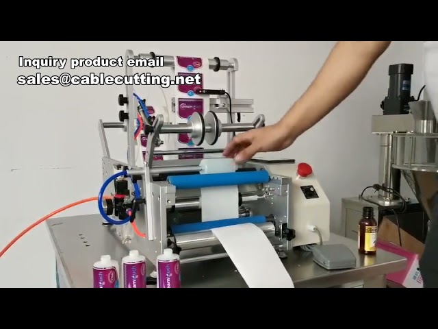 Máquina Etiquetadora para Botellas Redondas | Alta Velocidad y Precisión Industrial