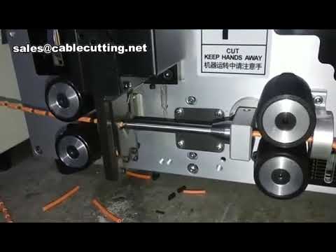 Cortadora y Peladora Automática de Cables con Corte de Ventana - Máquina Eficiente para Procesamiento