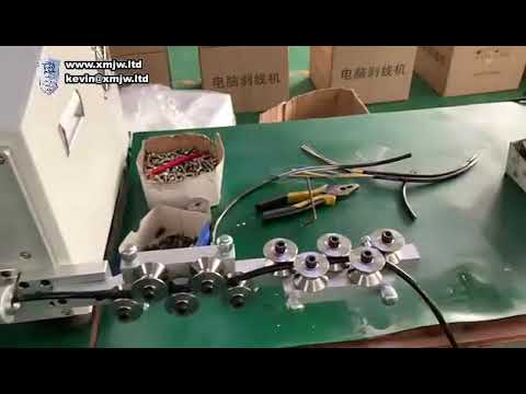 Máquina Automática de Pelado y Corte de Cables de 35 mm² para Fabricación de Cables de Computadora