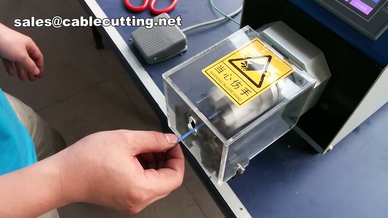 Máquina Pelacables Automática de Alta Precisión - Procesamiento Eficiente de Cables