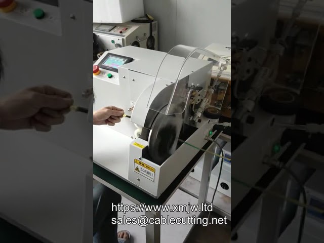Pvc Roatting Tape Continous Winding Cutting Machine For Cable And Wires