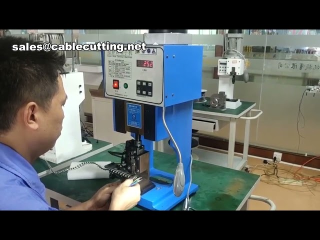 Máquina Crimpadora de Terminales Automática para Cables | Alta Precisión y Eficiencia