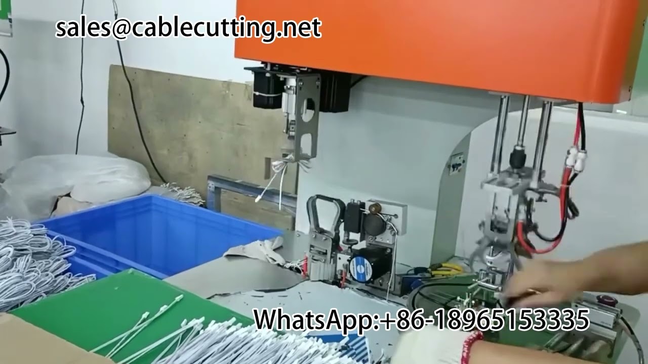 Máquina de Bobinado y Atado de Cables | Equipo para Arneses Eléctricos y Automatización de Fábrica