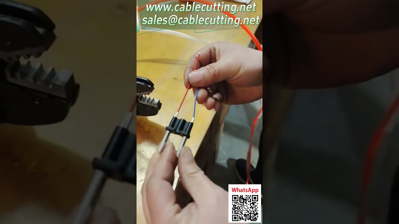 Máquina de Crimpado Neumática AM 10: Cambio Rápido de Moldes para Terminales y Conectores Personalizados