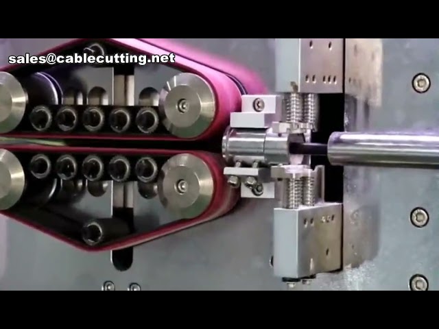 Máquina Peladora de Cables de Gran Sección Cuadrada | Pelacables Multiconductor Industrial