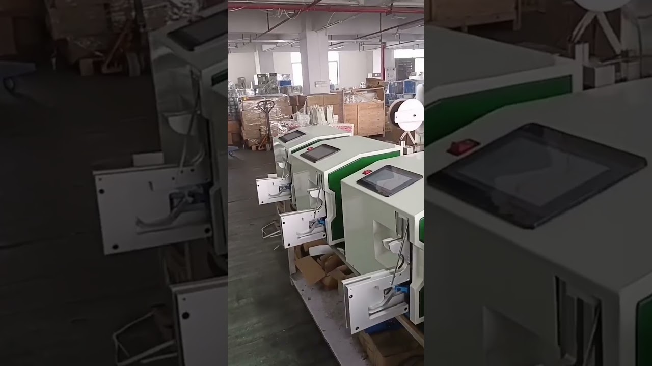 Máquina Atadora de Cables de Gran Diámetro para Fábrica #maquinaria #automatización