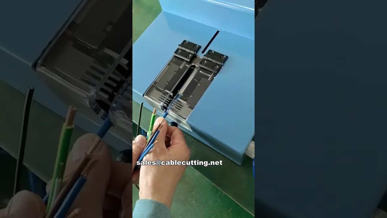 Máquina pelacables neumática sin cambio de cuchillas WPM-0.5-10mm - Alta eficiencia