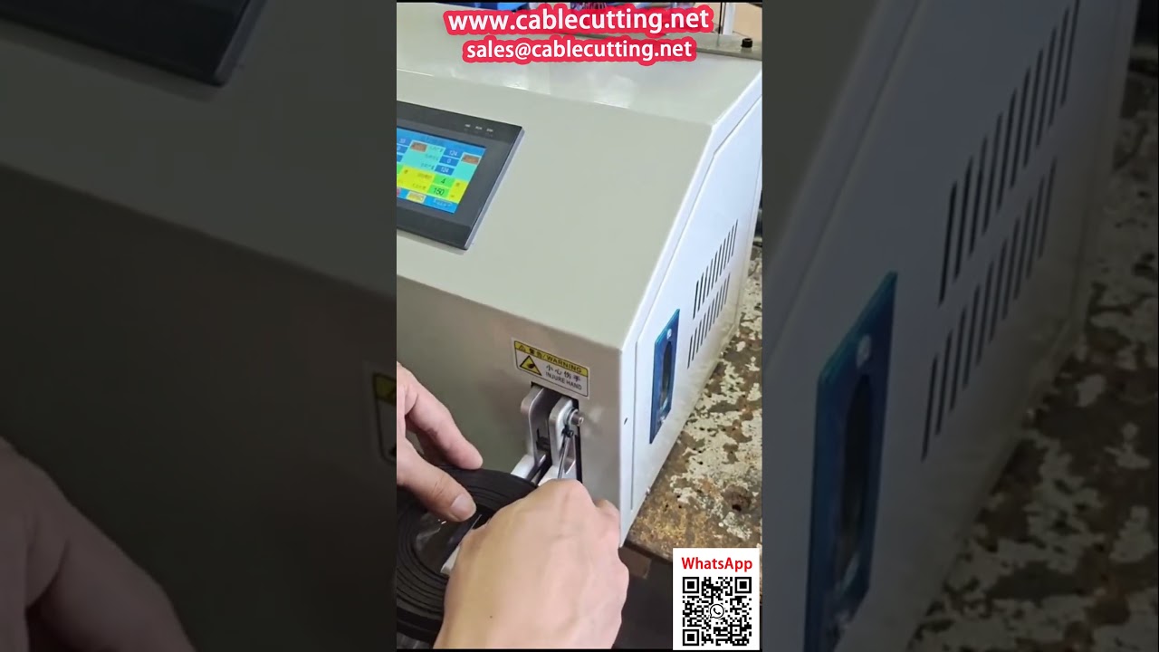 Автоматический станок для намотки и вязки плоского сетевого кабеля