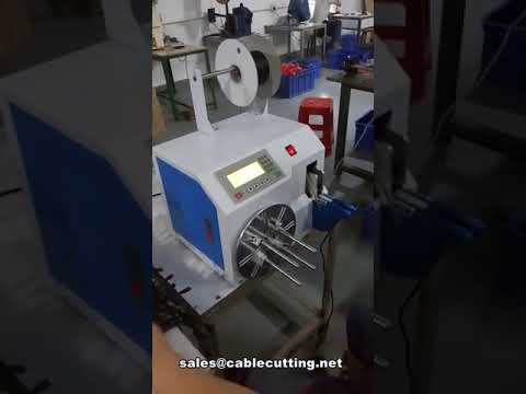 Máquina de atado con alambre de precisión y bobinadora automática de bobinas