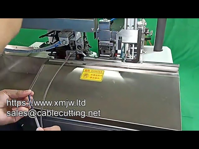 Máquina de Crimpado Automático y Pelacables Industrial de Alta Precisión