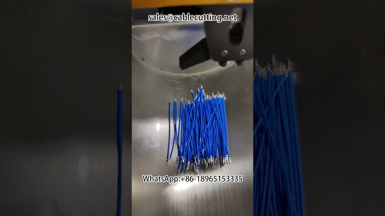 Máquina automática de doble cabezal para terminales | Peladora de cables | Arneses automotrices