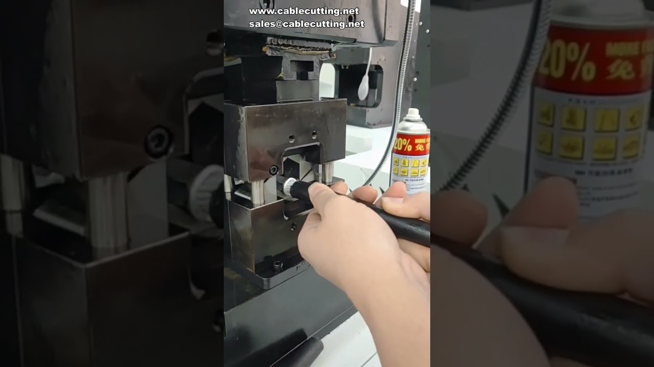 Máquina de Terminales Hexagonal con Cambio de Dado Automático - Crimpado Hidráulico 300mm²