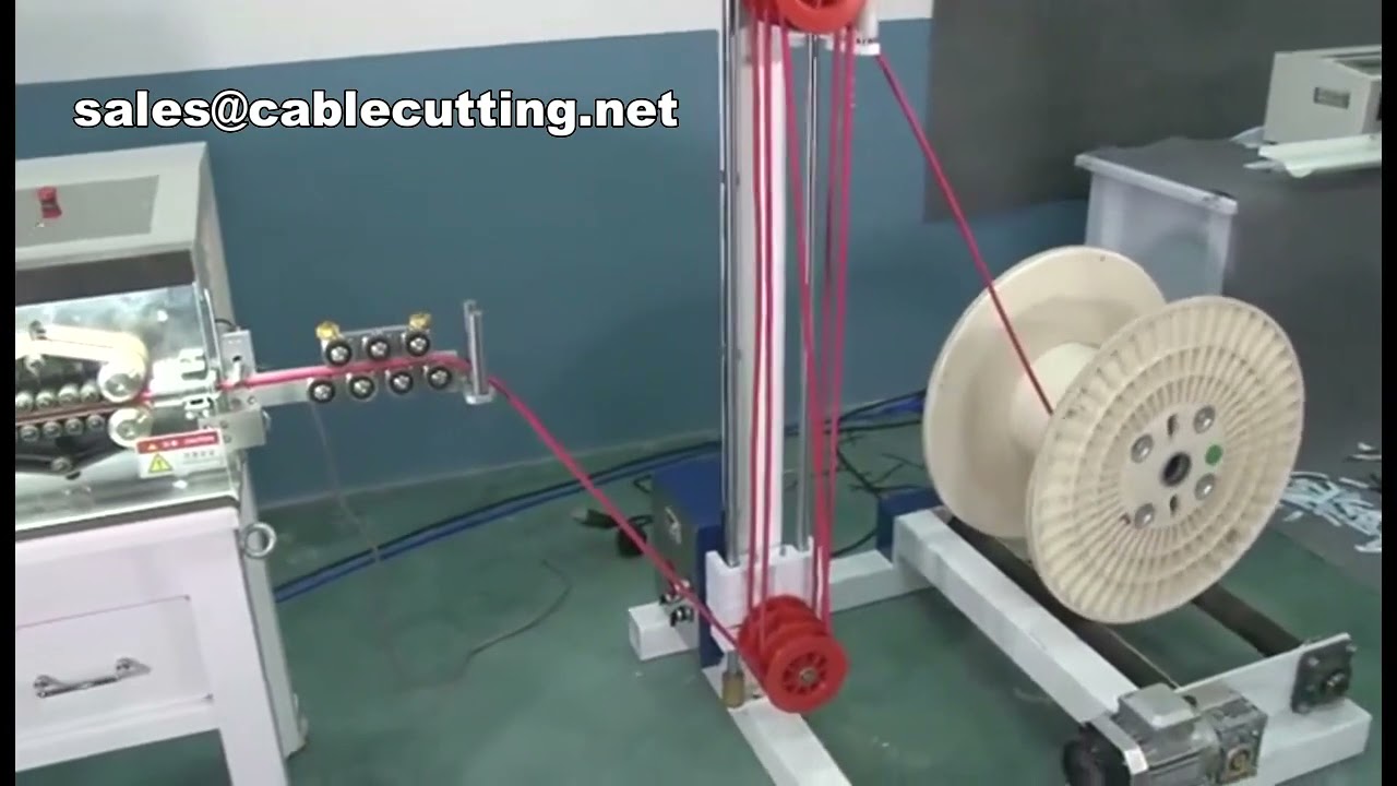 Máquina Prealimentadora de Cables y Alambres | Sistema Automático de Alimentación