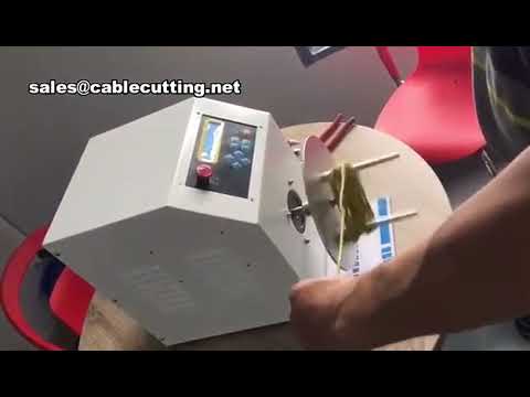Máquina bobinadora para cables USB y alambre de calefacción eléctrica | Equipo automático de medición y enrollado