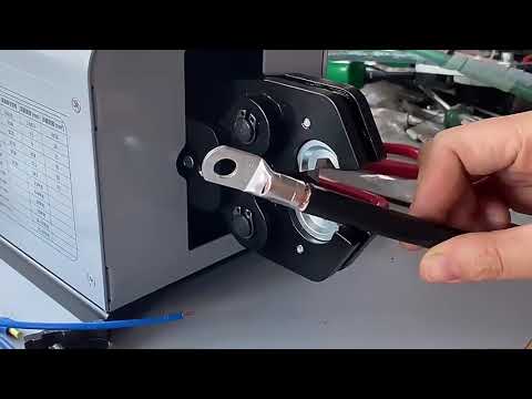 Multi-Function Pneumatic Crimping Tool for Cable Terminal and Loose Piece Connector Press