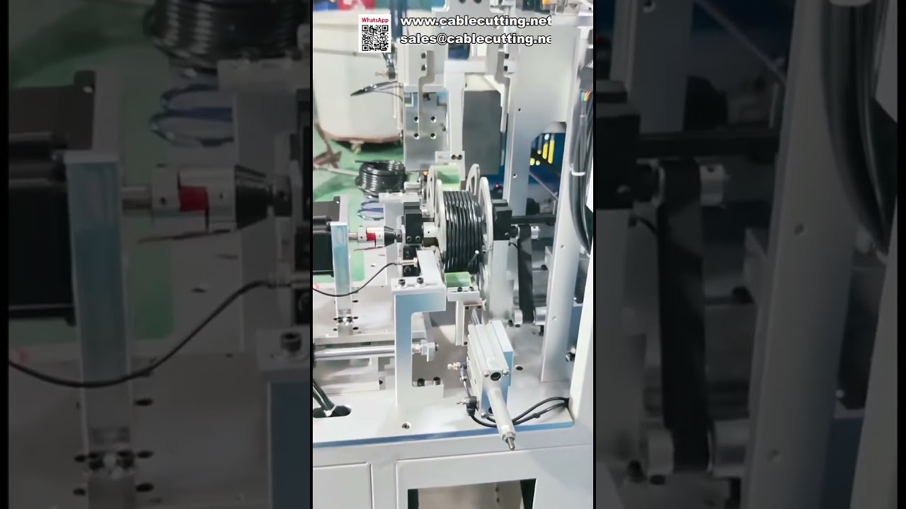Máquina Automática de Conteo, Bobinado y Atado para Procesamiento de Cables