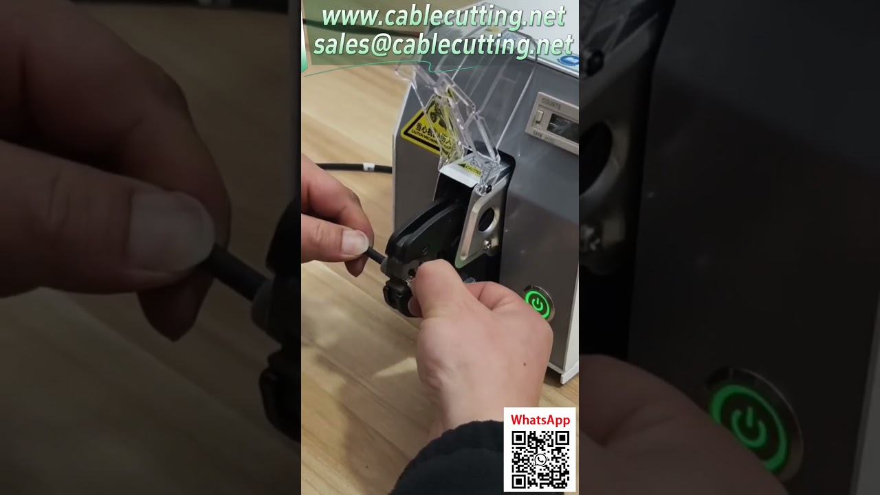 Máquina de Crimpado Eléctrico para Terminales Impermeables
