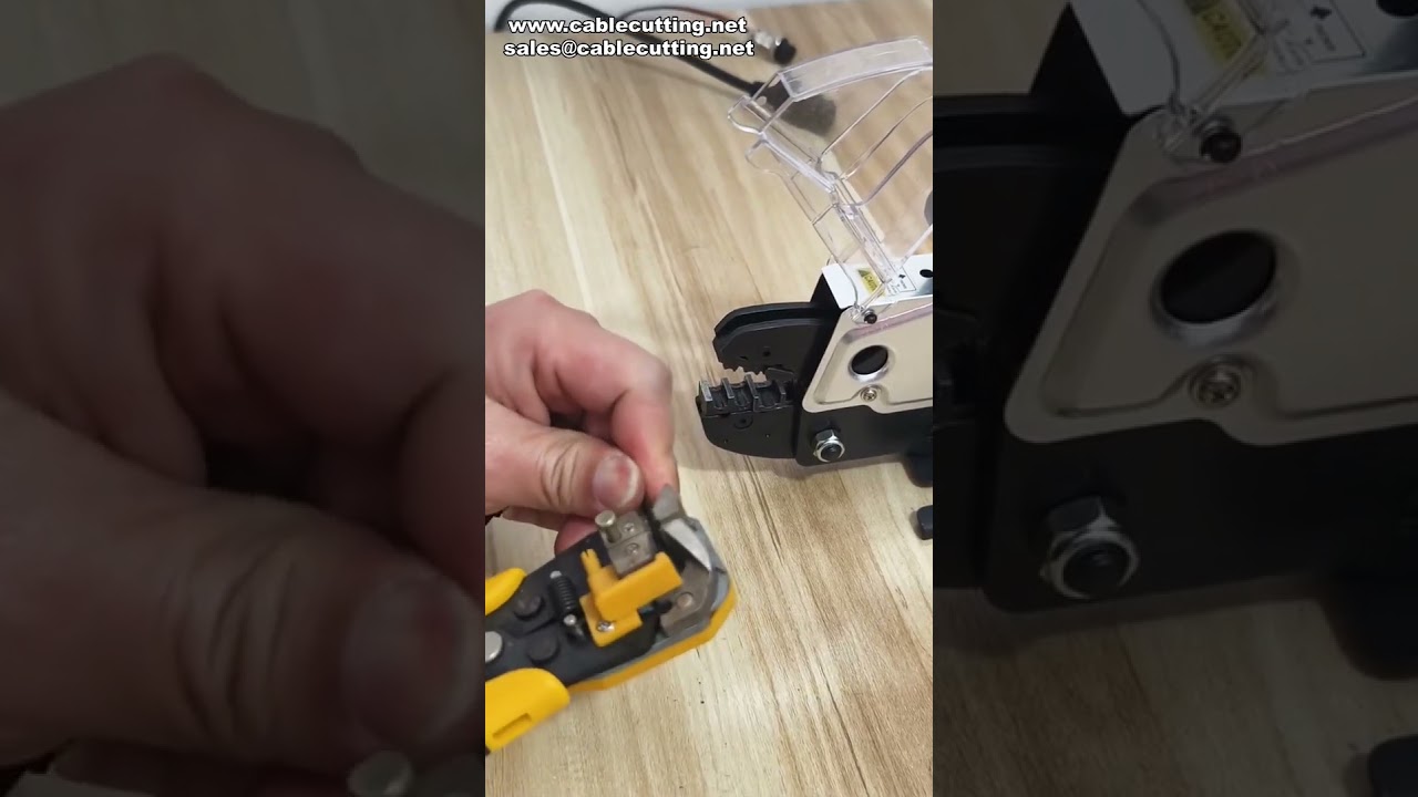 Máquina Neumática de Crimpado Multifuncional para Terminales en Diversas Aplicaciones