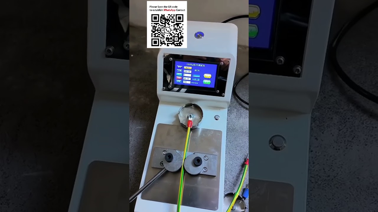 Probador de Fuerza de Tracción Eléctrica 100kg | Equipo de Inspección de Control de Calidad