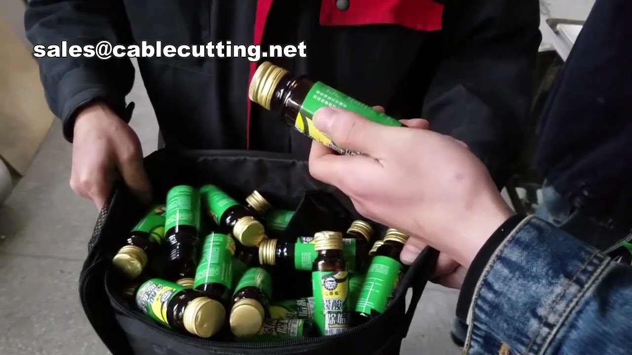 Máquina Etiquetadora Adhesiva de Doble Cara para Botellas | Etiquetado Industrial Eficiente