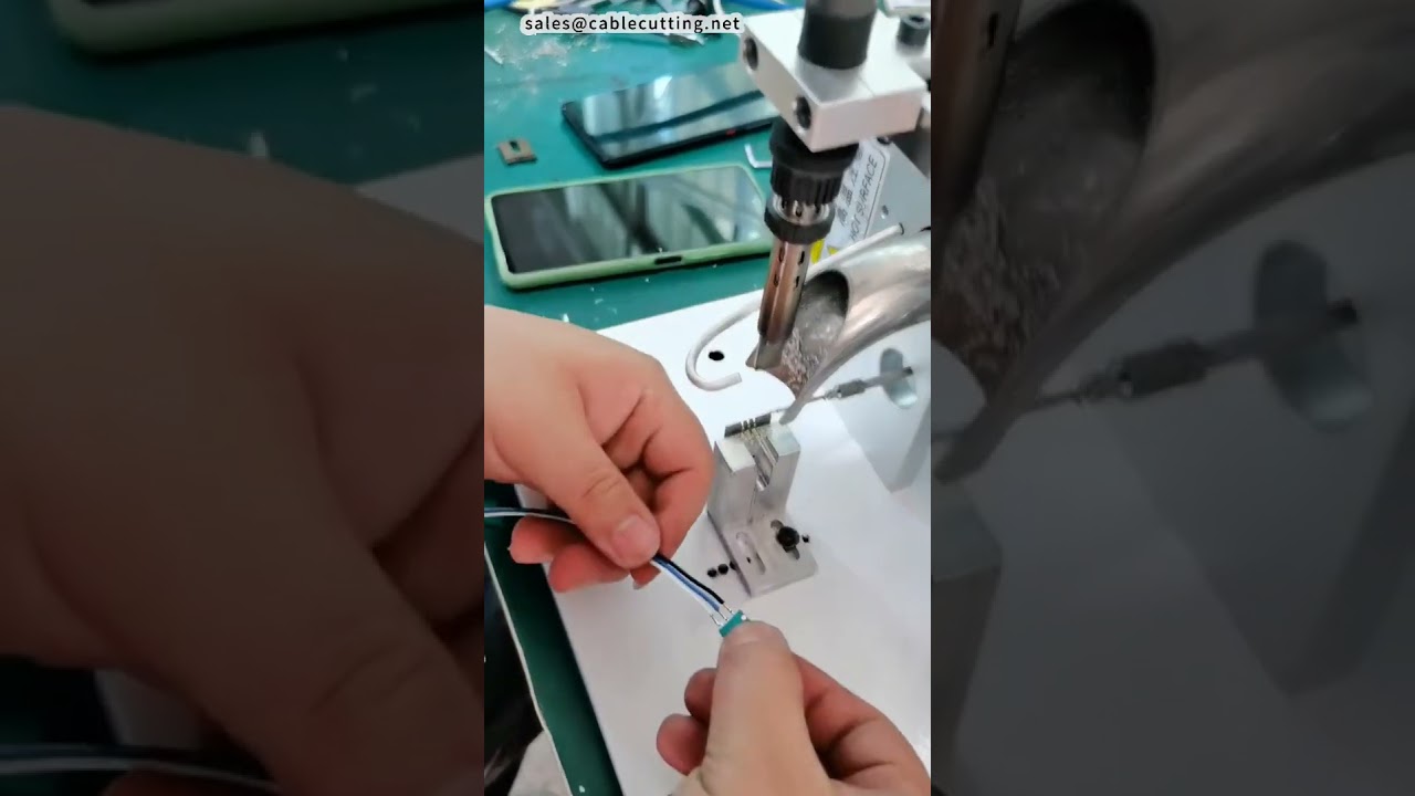 Máquina Automática de Soldadura para Interruptores Rotativos – Alta Precisión Industrial