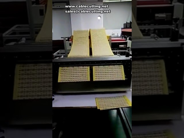 Máquina Automática de Corte de Film Estático, Film Conductor y Tela para Equipaje