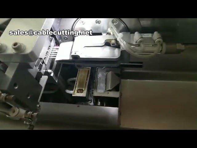 Máquina de Corte, Pelado, Torcido y Estañado para 8 Cables Automática | Procesamiento de Cables