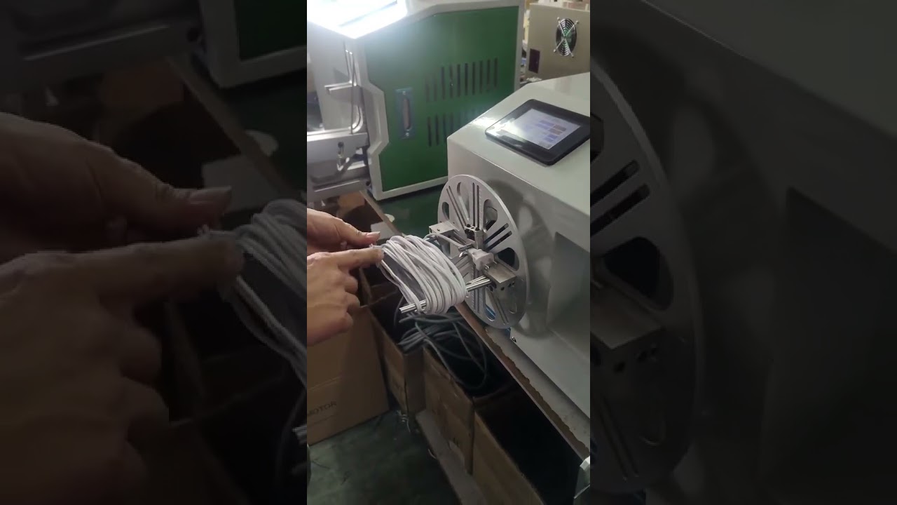 Bobina y Ata Rápido y Estable para Cables de Alimentación y Red: Manejo en Redondo y Figura 8