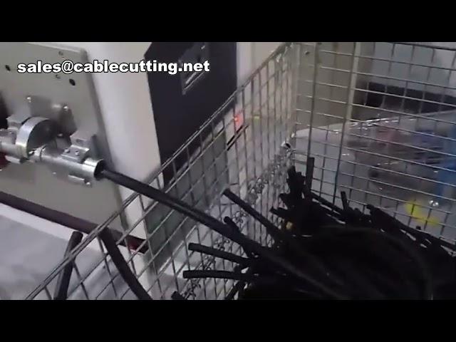 Máquina cortadora de tubos y alambre de acero - Corte industrial de precisión