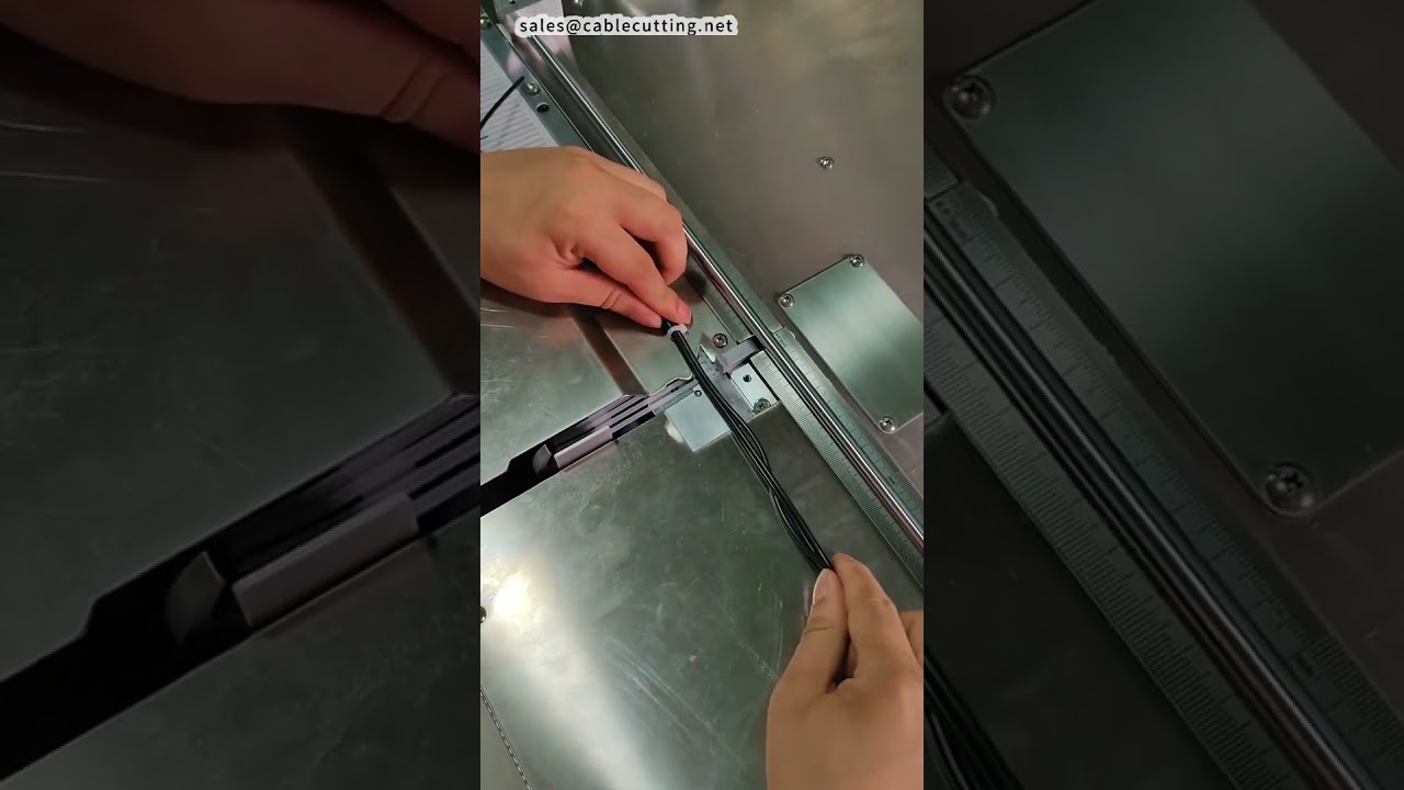 Máquina Automática de Bridas de Nylon de Alta Eficiencia Aumenta la Productividad #fábrica #maquinaria