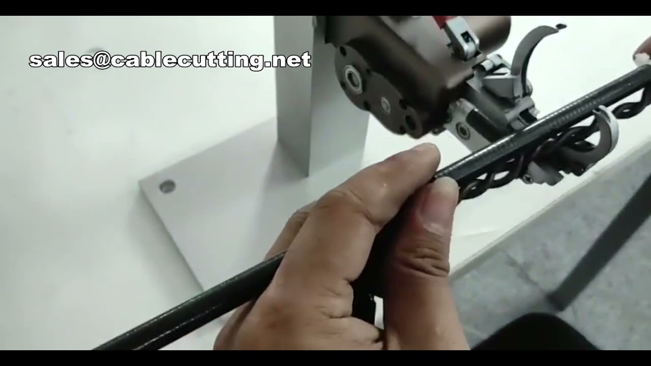 Máquina Automática de Atar Cables de Nylon: Atadora Eléctrica Manual para Arneses Eléctricos
